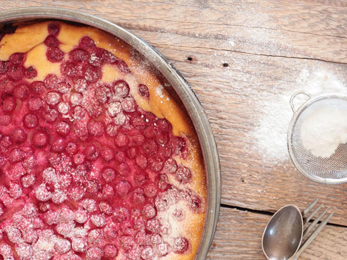 Johannisbeerkäsekuchen