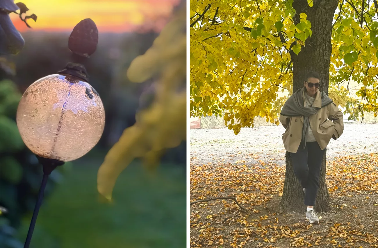 Herbststimmung, 2 Bilder