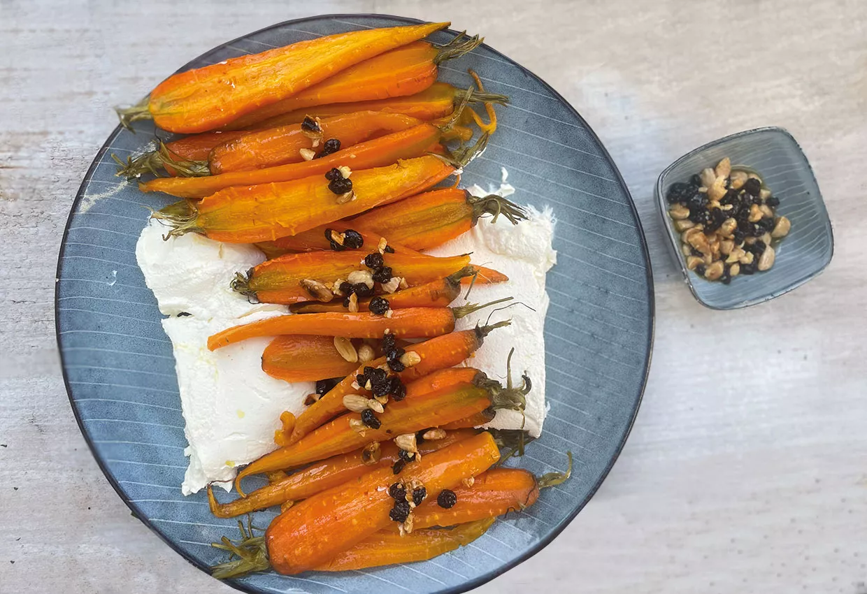 Karotten-mit-Labneh. Ali Güngörmüş