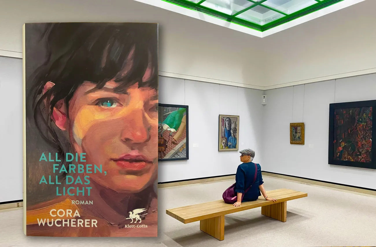 All die Farben, all das Licht, Corinne im Museum