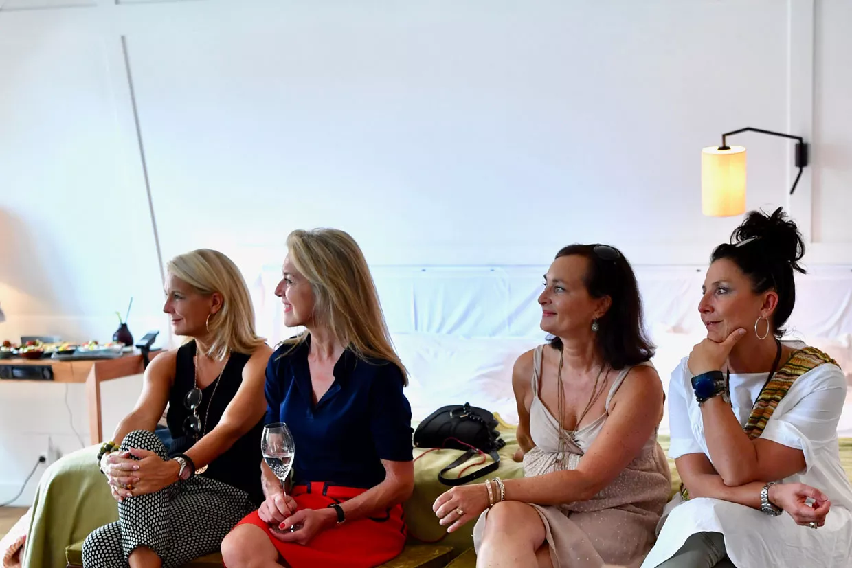 Uli, Martina, Bibi, Melanie