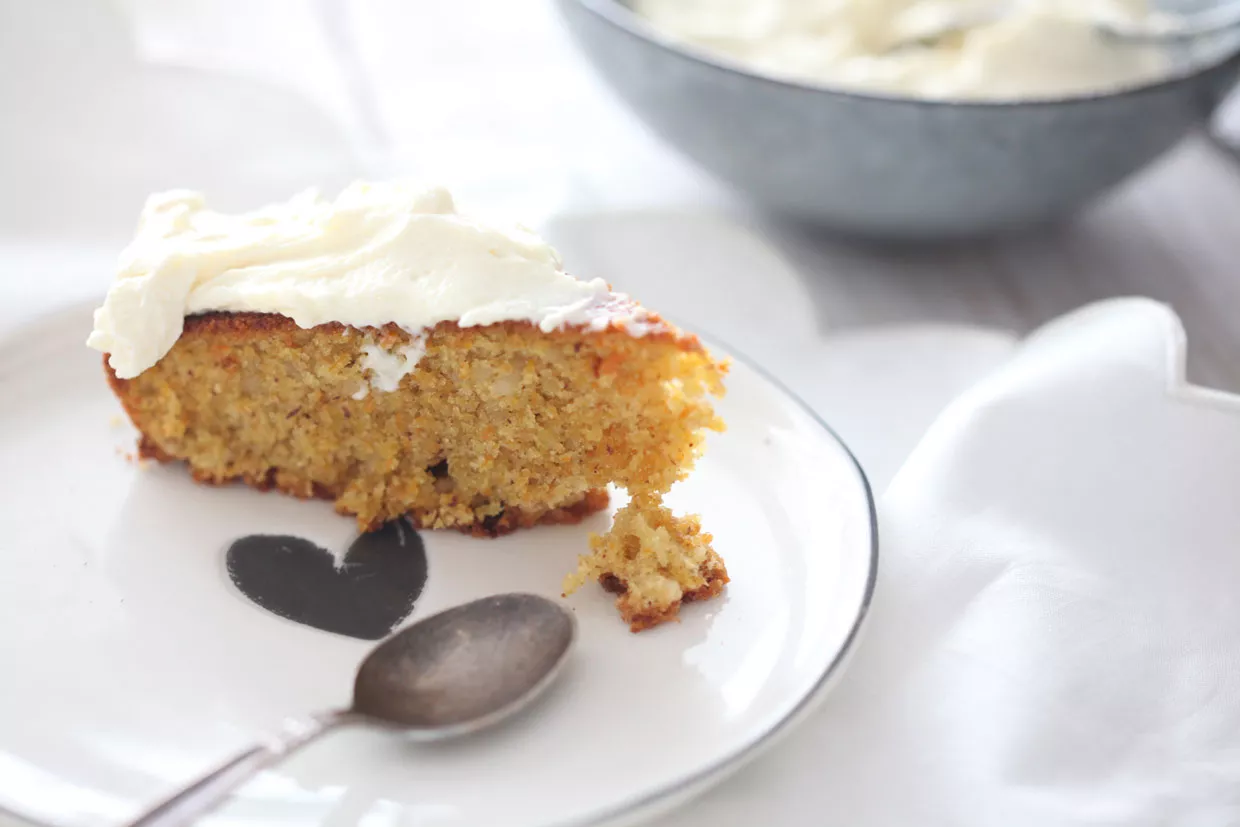 Karottenmandelkuchen glutenfrei