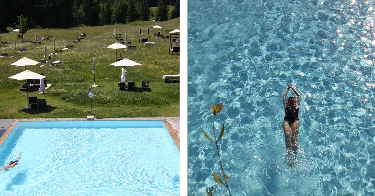 Schwimmen in Das Kranzbach